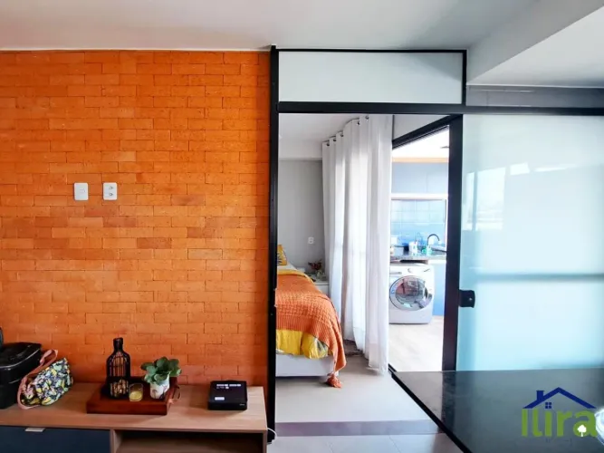 Apartamento Mobiliado Para Locacao Com 1 Dormitorio e 1 Vaga de Garagem, No Condominio Sma