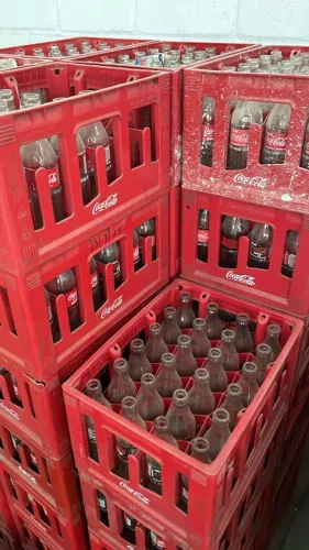 Cascos de Heineken, Amstel e Coca KS