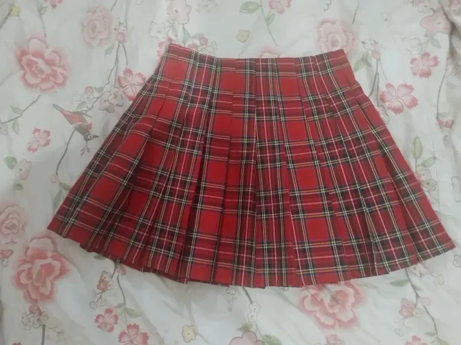 45rs Saia xadrez linda