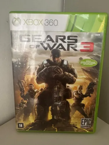 Jogo XBOX 360 original - Gears of war 3