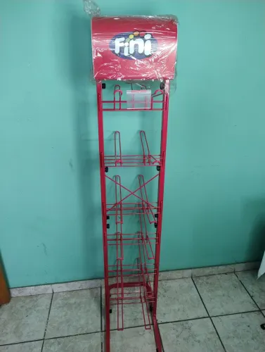Expositor de balas fini desmontável novo duplo