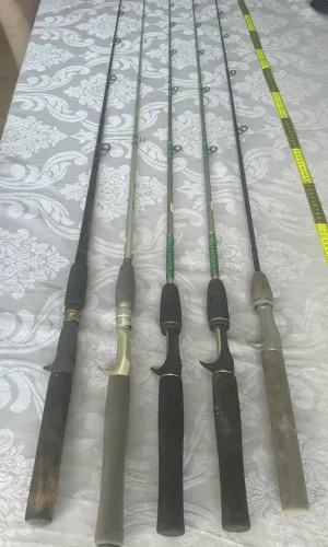 Varas de pesca