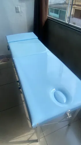 Maca Portátil Dobrável (COR AZUL)