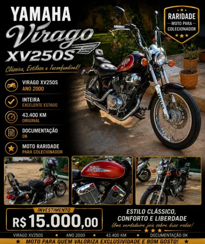 Yamaha Virago XV250S 2000