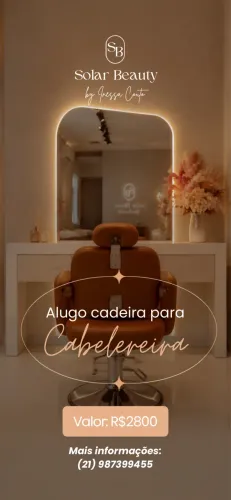 Alugo cadeira para Cabelereiro ( a)