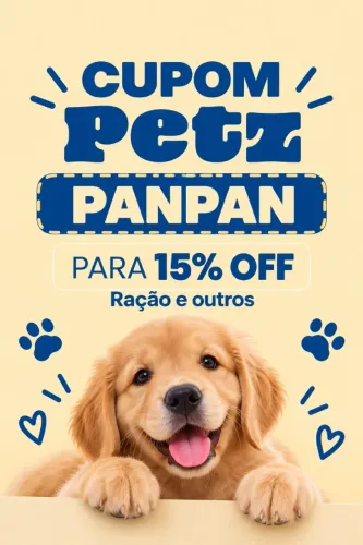 CUPOM PETZ É PANPAN - MELHOR CUPOM PETZ