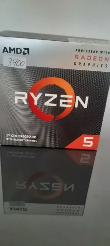 PROCESSADOR Ryzen 5 3400g com COOLER BOX (VENDO E TROCO POR SSD)