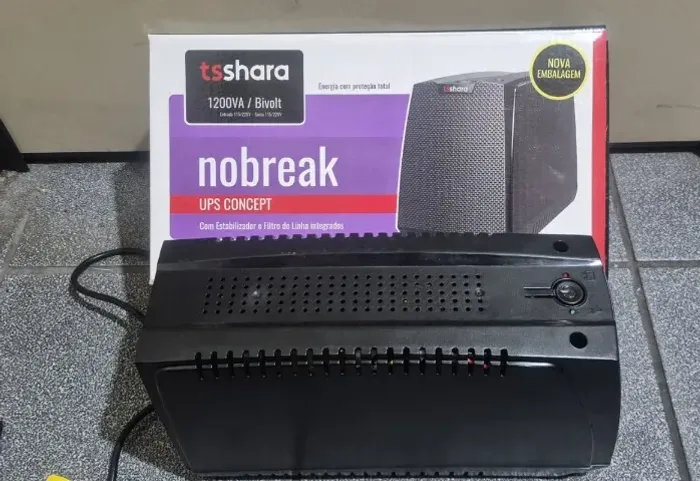 Nobreak Ts Shara Ts 1200va Xpro Universal E/s Bivolt - 4502 Cor Preto