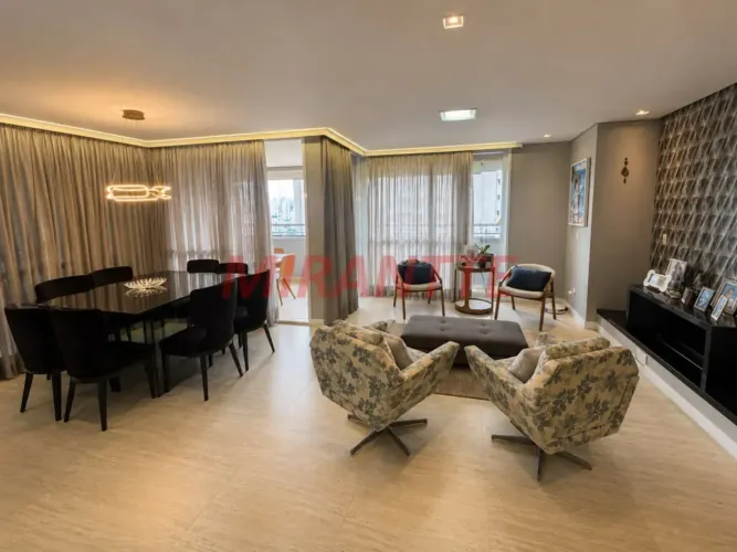 Apartamento Bios 206m² 4 quartos c\ 3 suítes e 4 Vagas e Varanda Gourmet em Santana - São