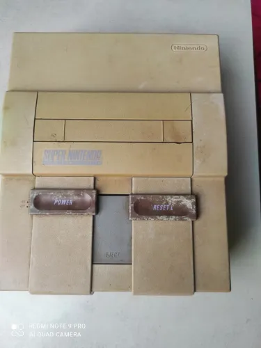 Console de Super Nintendo para restauro :