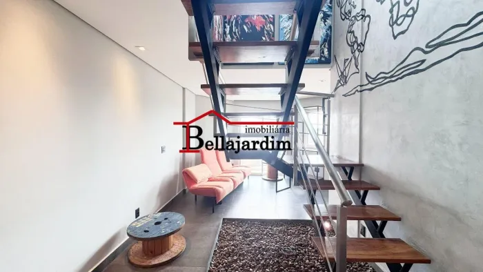 Cobertura Duplex para locação no Condomínio Ilha de Santorini no Bairro jardim em Santo An