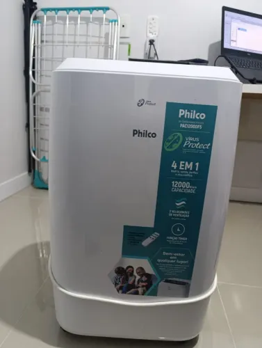 Ar Condicionado Portátil Philco 12000 BTUs Virus Protect 127V - Seminovo