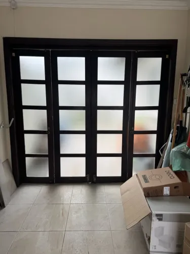 Porta de garagem vão 2,35