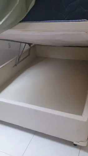 Cama box baú casal