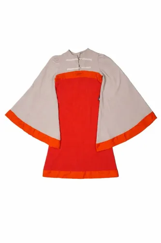 VESTIDO ESTILO JAPONÊS - ELEGÂNCIA & DELICADEZA