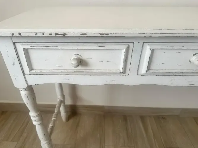 APARADOR ANTIGO COM PINTURA PROVENÇAL