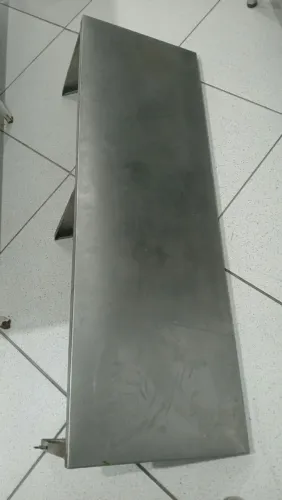 Prateleira inox industrial 