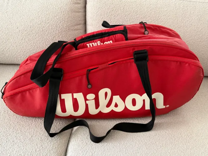 Raqueteira Wilson 6 raquetes