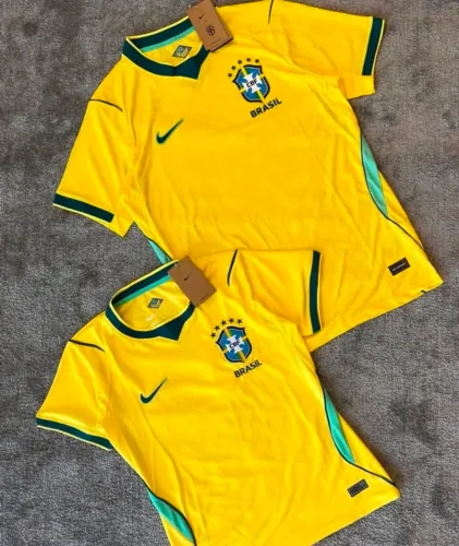 Camisa do Brasil Oficial (Kit Versão Torcedor) - Entrega Grátis