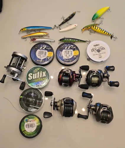 Kit completa Pesca Tucunaré