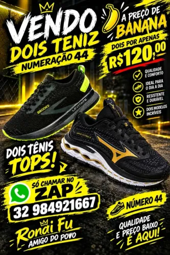 Sapatos na promoção