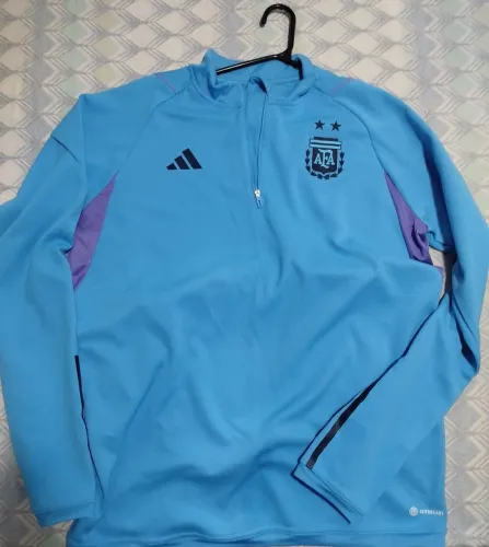 Jaqueta Argentina Azul 2022/23 Copa do Mundo - Original - TAM G<br>