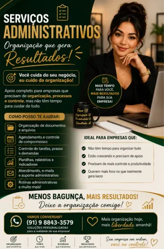 Serviços administrativos