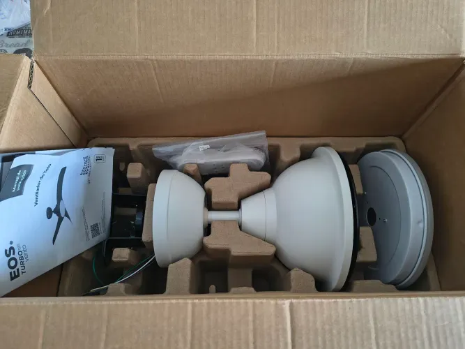 VENTILADOR DE TETO NOVO 