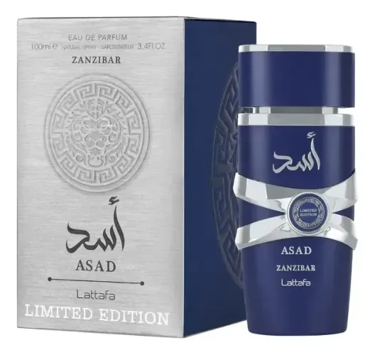 Perfume Lattafa Asad Zanzibar Limited Edition Edp 100ml Masculino
