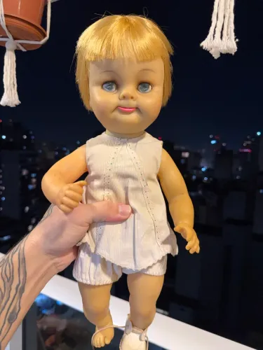 Boneca blabla antiga da estrela bla bla