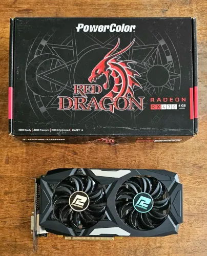 Placa de Vídeo RX 470 PowerColor Red Dragon 4GB GDDR5 PCI-Express