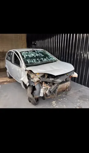Sucata retirada de peças Ford fiesta 1.6 2012/2023