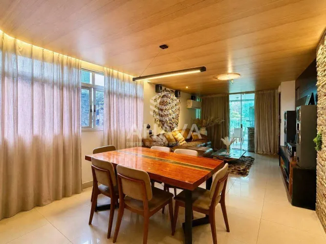 Apartamento com 4 Quartos sendo 2 Suítes para Locação, 2 Vagas Livres, aproximadamente 190