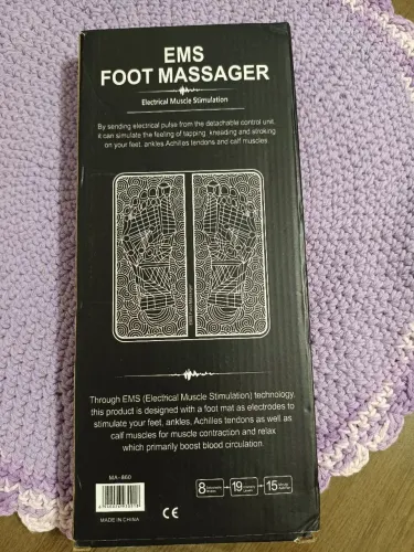massageador de pés elétrico ems