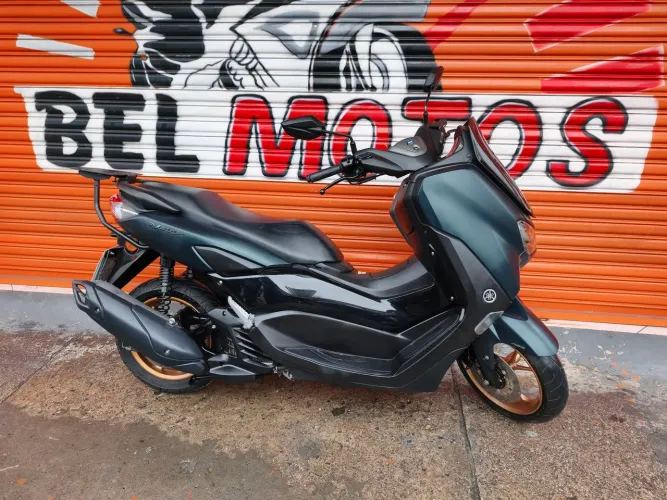 YAMAHA NMAX 160 ABS 2023 CONNECTED COM 20 MIL KM VERDE BEL MOTOS