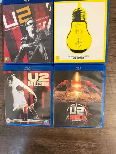 Blu-Rays (4 Itens)  U2