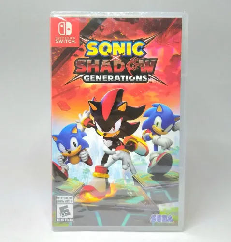 Jogo Sonic Shadow Generations lacrado switch