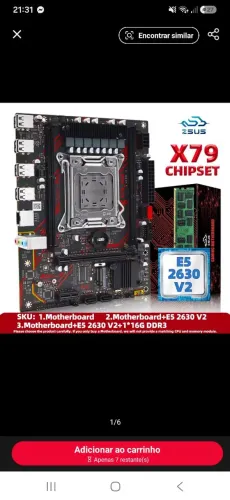 Vendo ou troco kit xeon