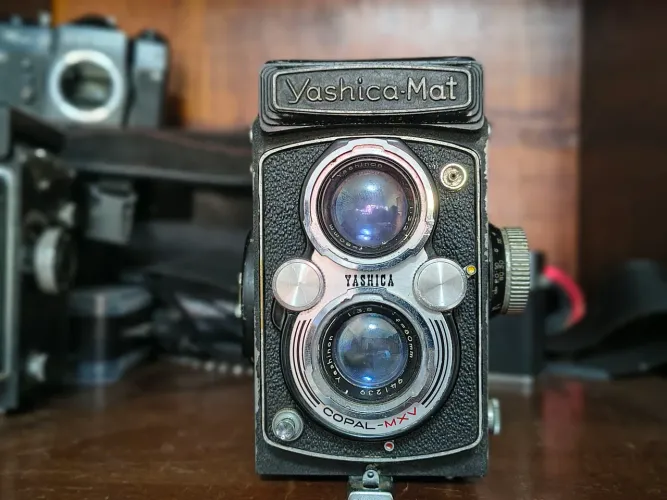 Yashica Mat Analógica Médio Formato - Excelente Conservação