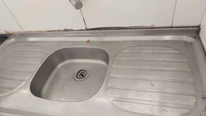 Balcão inox e armário