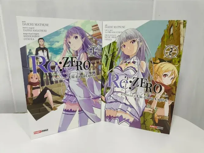 Mangás Re:Zero Capítulo 1 - Um Dia Na Capital