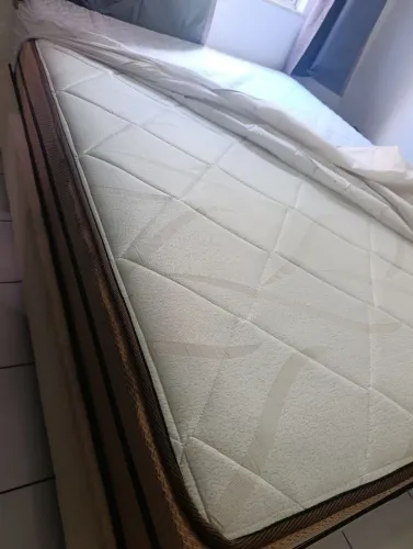 CAMA BOX CASAL +BASE. MOLAS ENSACADAS