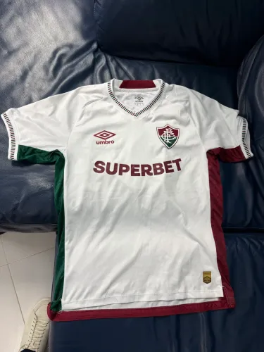 camisa fluminense branca umbro tamanho M 2025