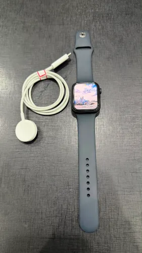 Apple Watch SE 2ª 44mm com função celular, bateria 100% - seminovo cor: preto