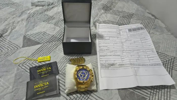 Relógio Invicta Reserve Excursion 6469 Original + Caixa e Nota Fiscal
