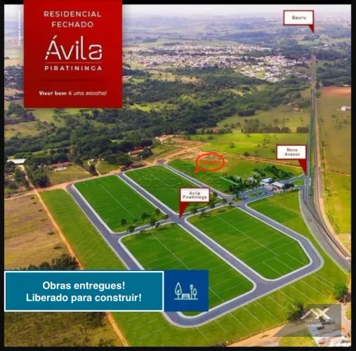 Condomínio Residencial Ávila 1, primeiro Condomínio sentido Bauru- Piratininga