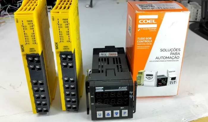 RELÉS DE SEGURANÇA -Kit Automação/NR 12
