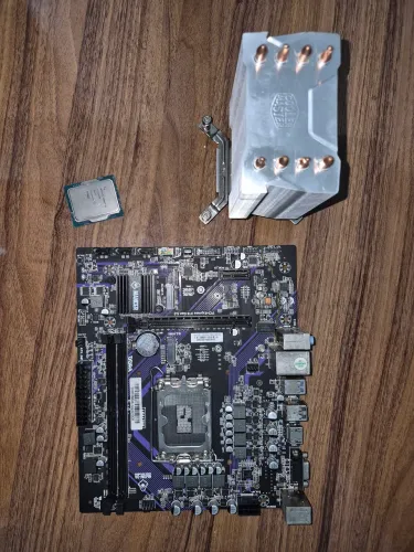 Kit Upgrade Gamer Intel i5-12400f + Placa Mãe H610M-DA Mancer, DDR4, Socket LGA1700