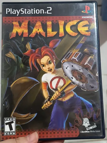 Malice PS2 Original com Livrinho e Mídia Física (Usado, Funcionando)