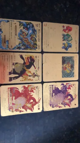 Cartas para coleção/enfeite